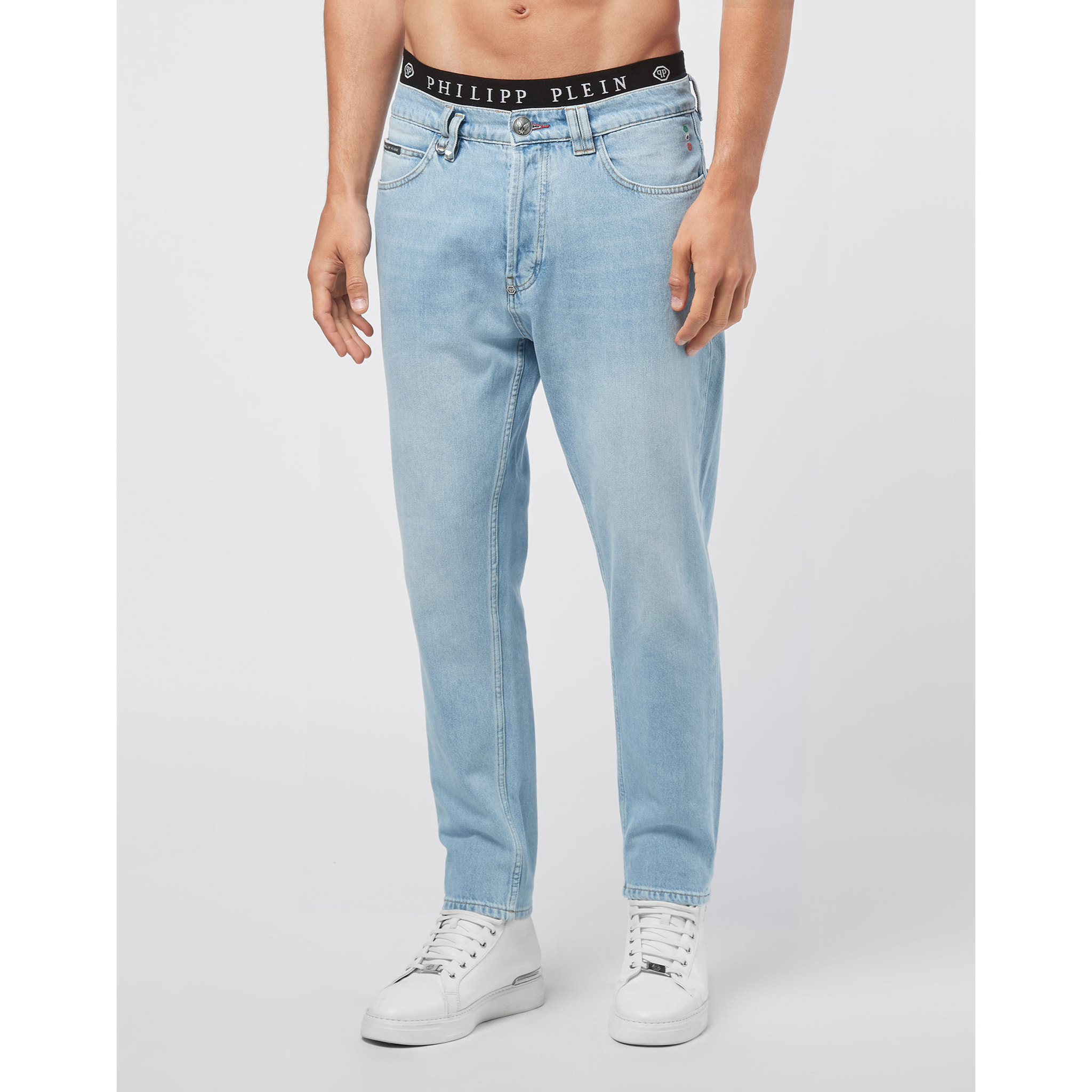 PHILIPP PLEIN Vaqueros Carrot Fit ICONIC PLEIN