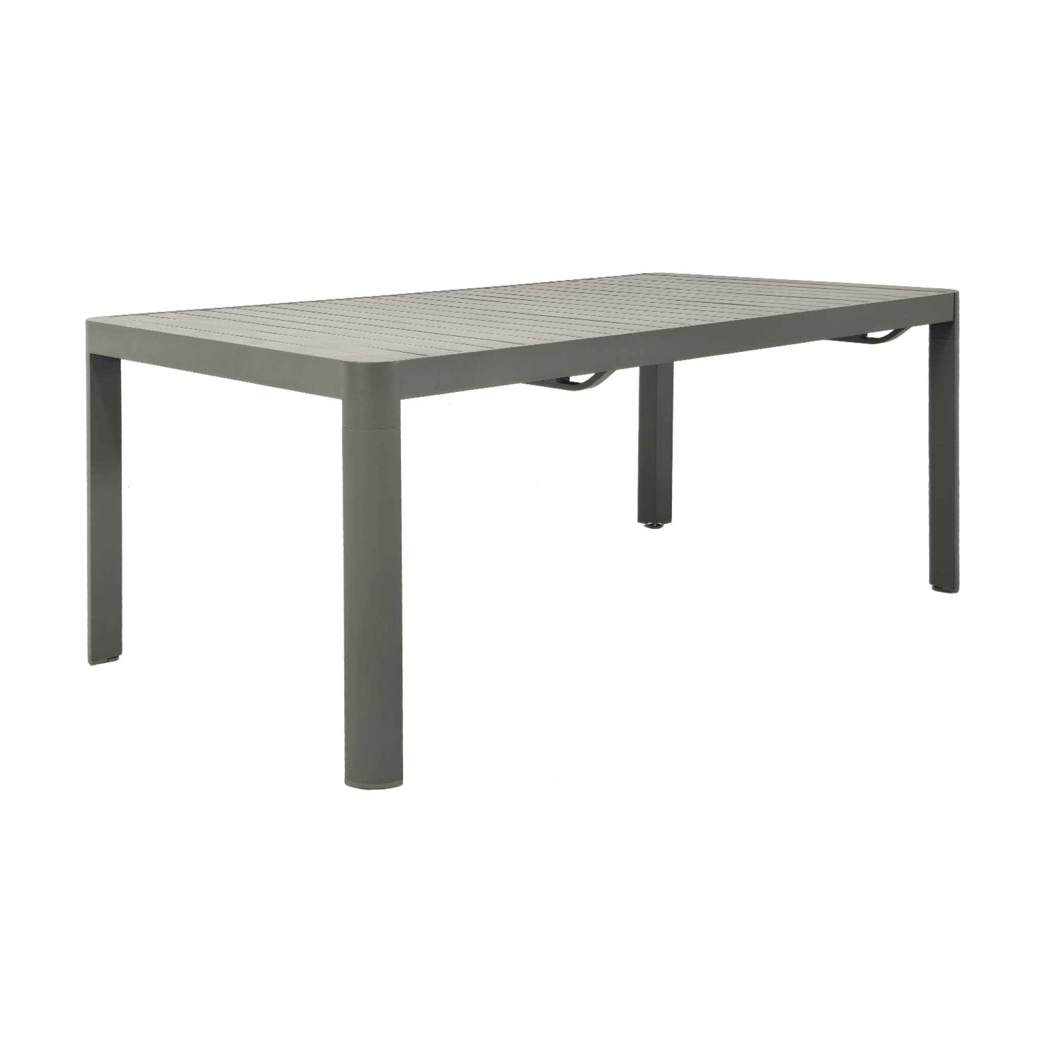 Table de jardin extensible aluminium 6-10 places LUNEA
