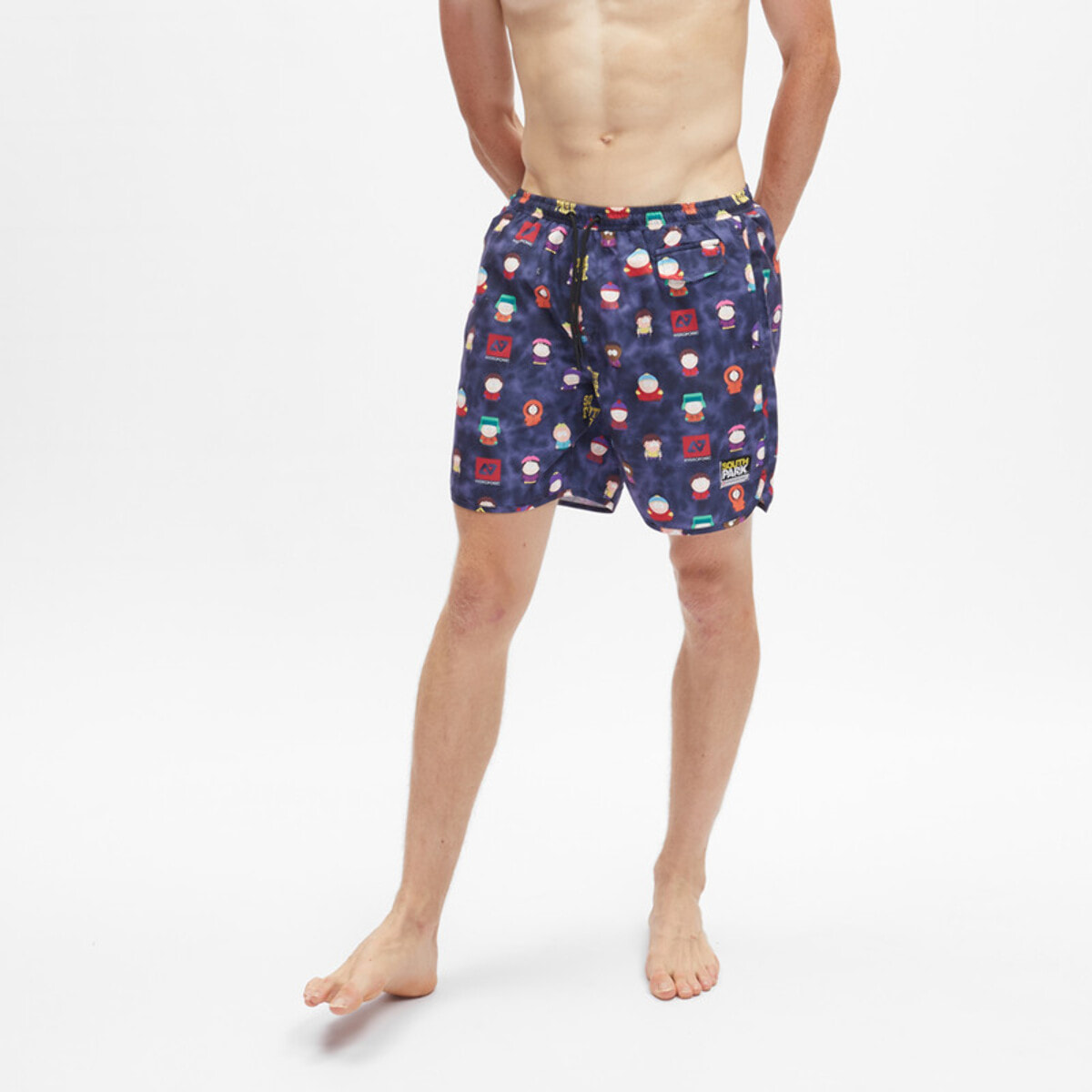 Boardshort tipo volley 16' SP MIX South Park x Hydroponic