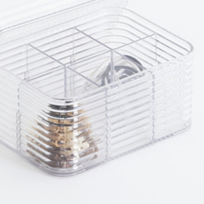 Organisateur "Plastor" 6 compartiments 15,3x9cm