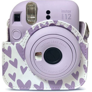 Appareil photo Instantané FUJIFILM Intax Mini 12 Lilas Pack iconique Love