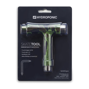 Herramienta de skate Hydroponic T-TOOL PRINT GREEN CAMO