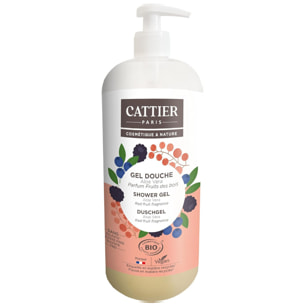 Fruits des Bois Bio - Gel Douche Sans Sulfates Tous Types de Peaux 1000 ml