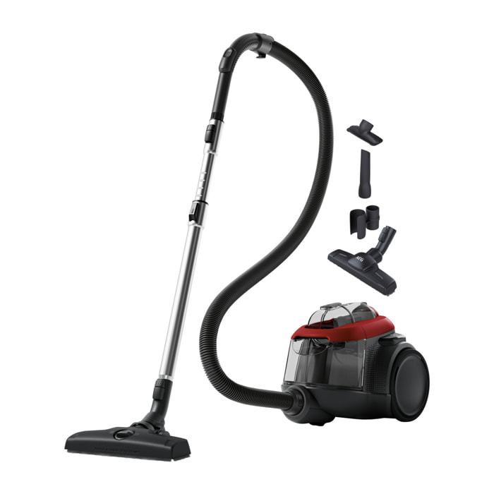 AEG Aspiradora sin bolsa 6000 de 700 W y 74 dB(A) AL61C2CR