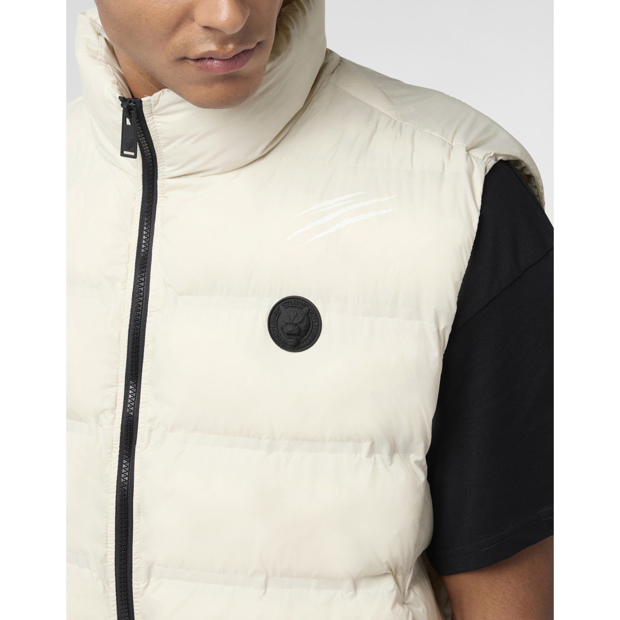 PLEIN SPORT Down Vest SCRATCH