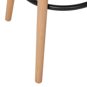 Tabouret de bar "Maxon" beige H92,5cm