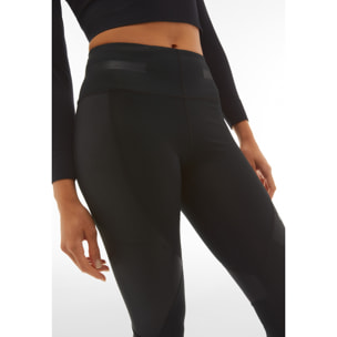 Leggings Superfit ecologici traspiranti con inserti lucidi