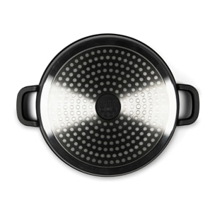 Casserole 24 cm Excelsa – Soul Cook, Aluminium Noir