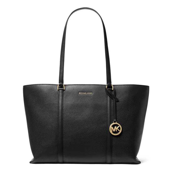 Bolso Tote Temple - 100% piel - negro