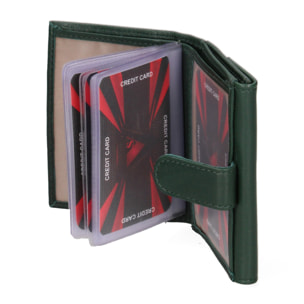 Portafoglio  da donna ecopelle Prodotto Vegano 9x8x2 cm