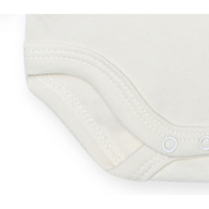 Body bebé manga larga cuello bambula