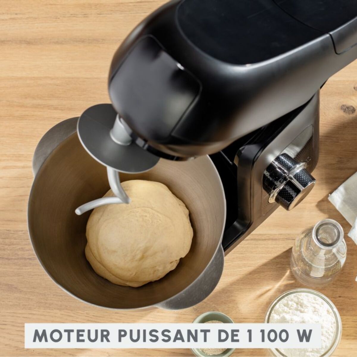 Robot pâtissier MOULINEX Bake Partner noir QA525810