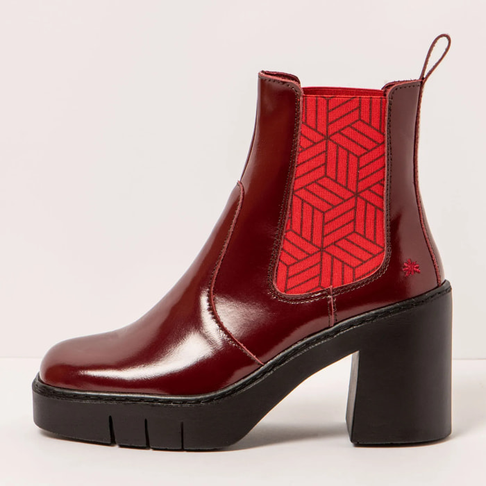 Botines 1983 NAPPA SHINNY BURDEOS/BERNA color Burdeos