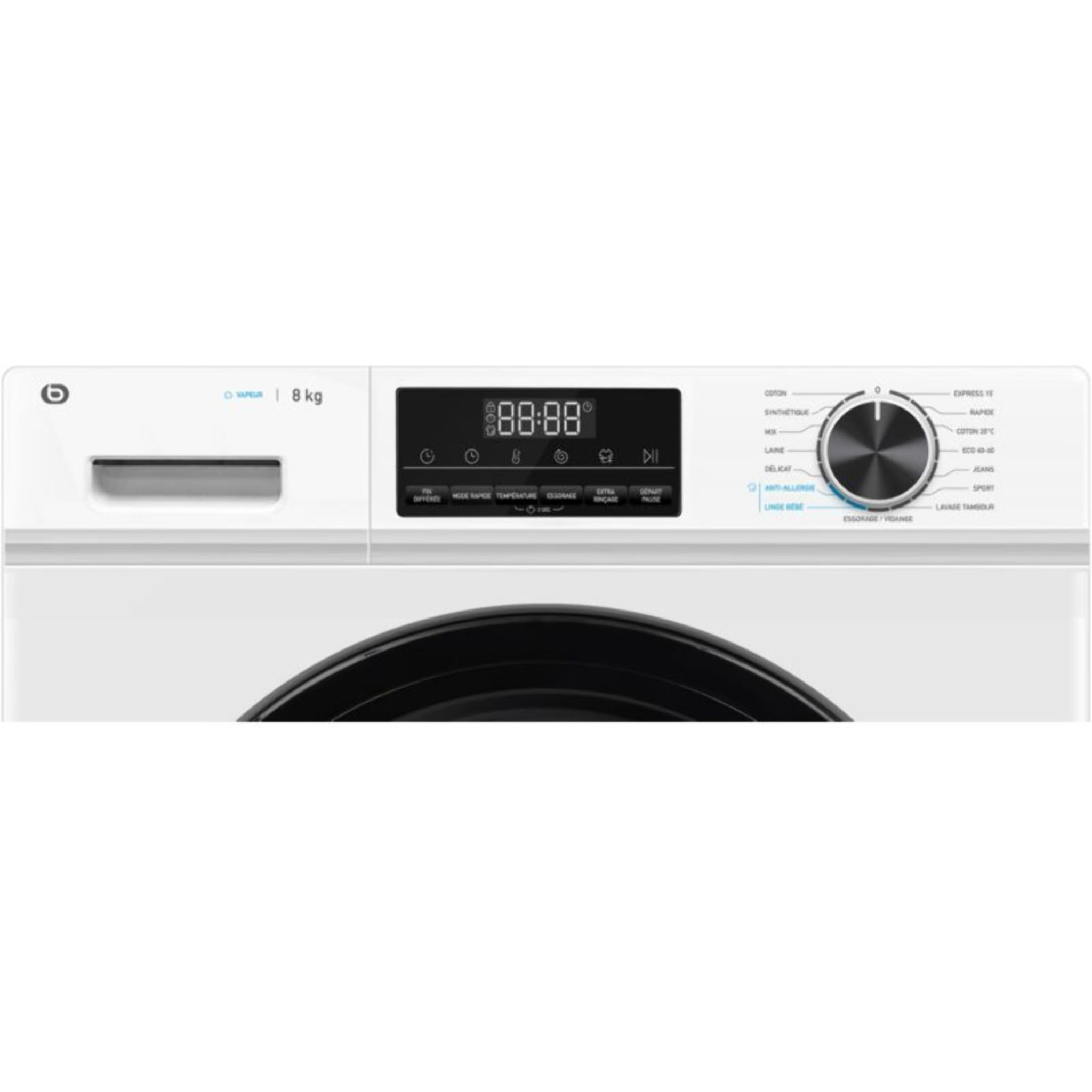 Lave linge hublot ESSENTIELB ELF814-4b
