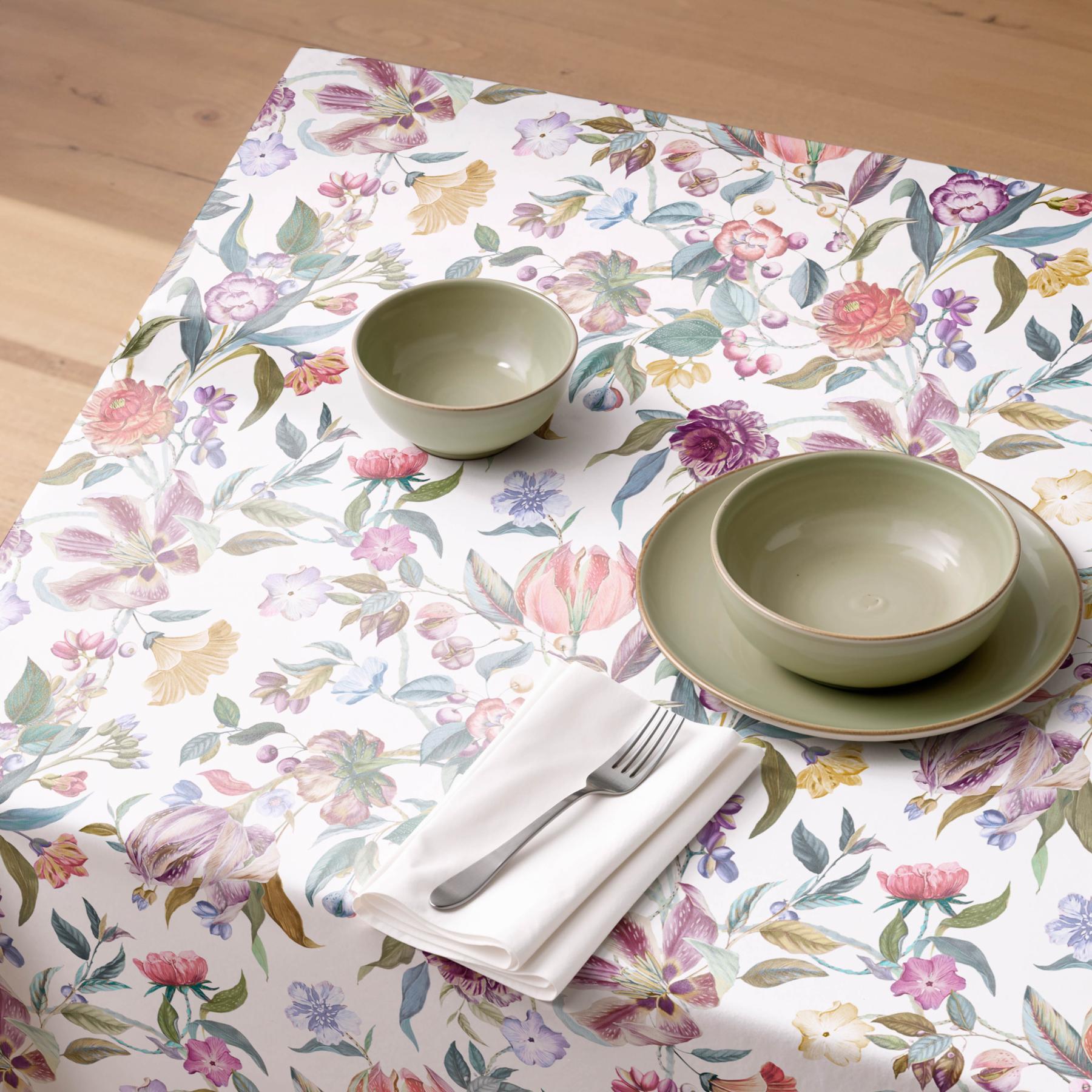 Nappe imprimée anti-taches LISSI MULTICOLORE