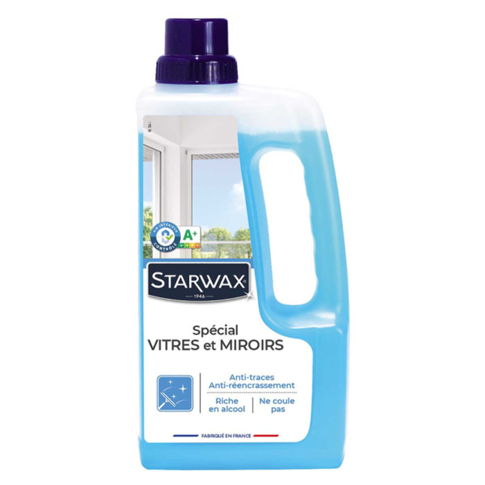 Pack de 3 - Starwax - Special Vitres Anti-Traces A L'Alcool 1L