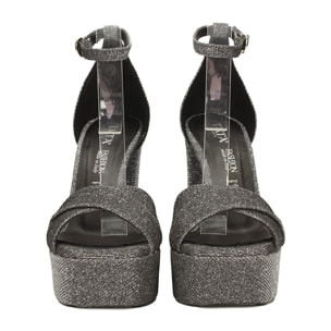 Sandali Donna Tata Italia Argentato