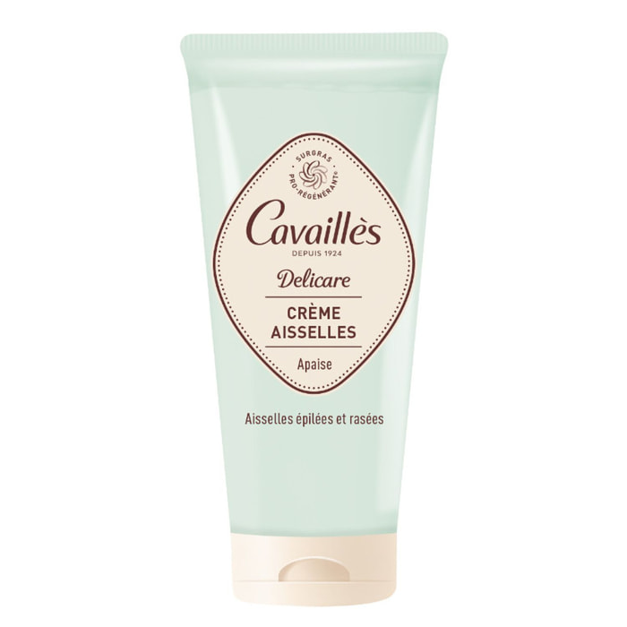 Délicare  - Crème Aisselles Apaisante - Aisselles Épilées, Rasées, 30ml