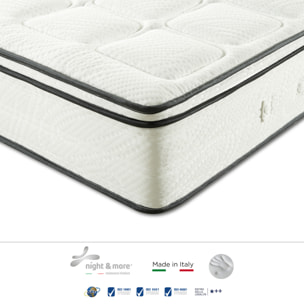 "Volare" H25 cm 90x190 guanciale Memory OMAGGIO 2cm memory foam