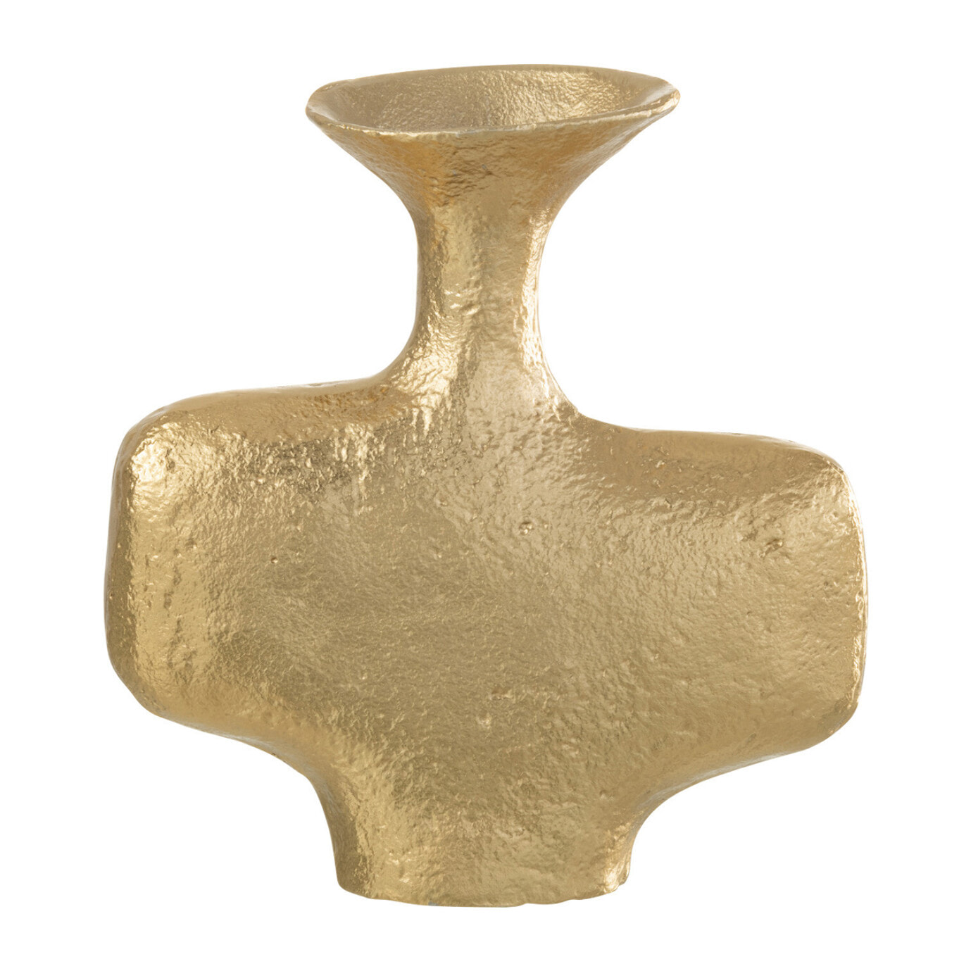 J-Line vase Moderna - aluminium - or - 21 cm de hauteur