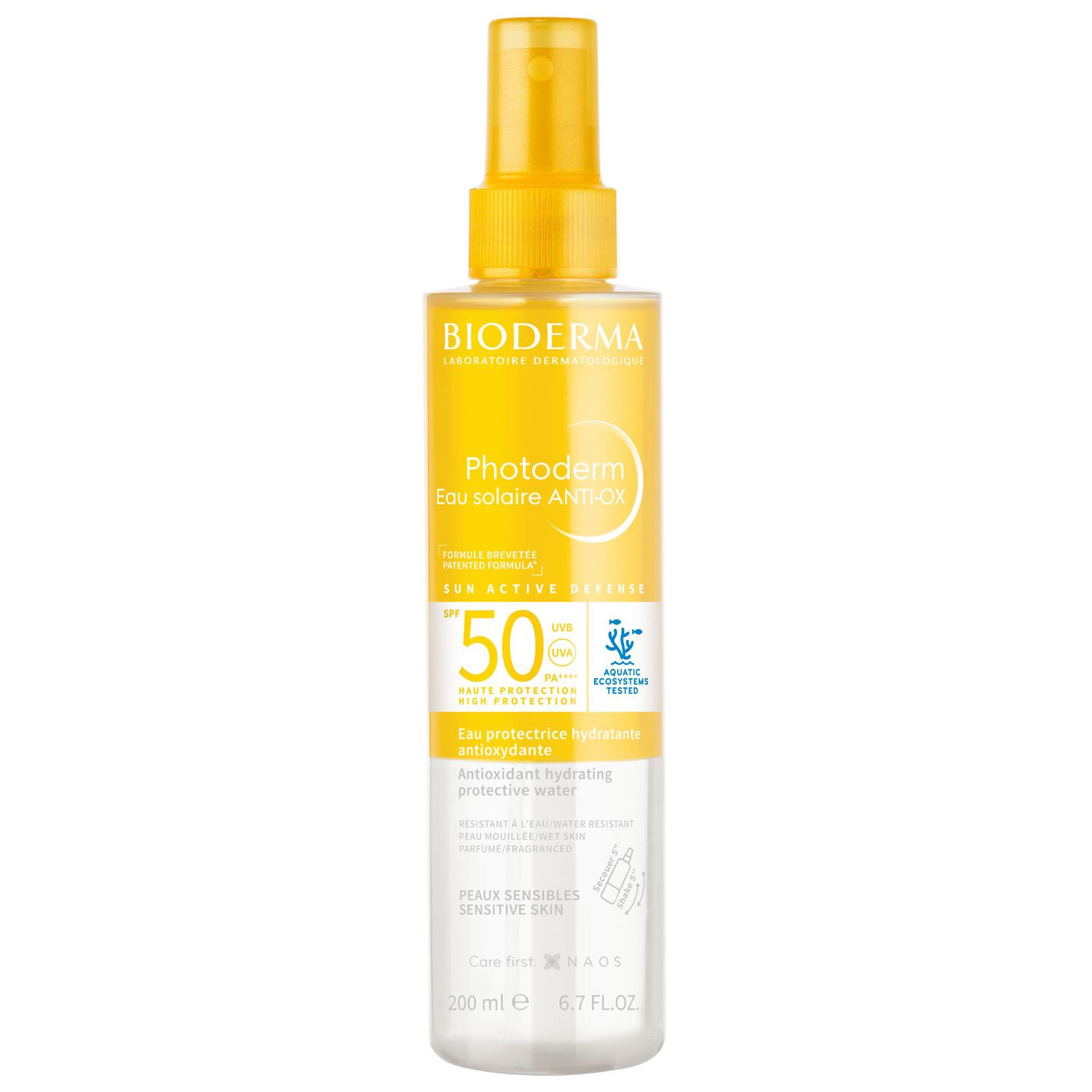 Photoderm SPF50 - Eau Protectrice Hydratante Antioxydante