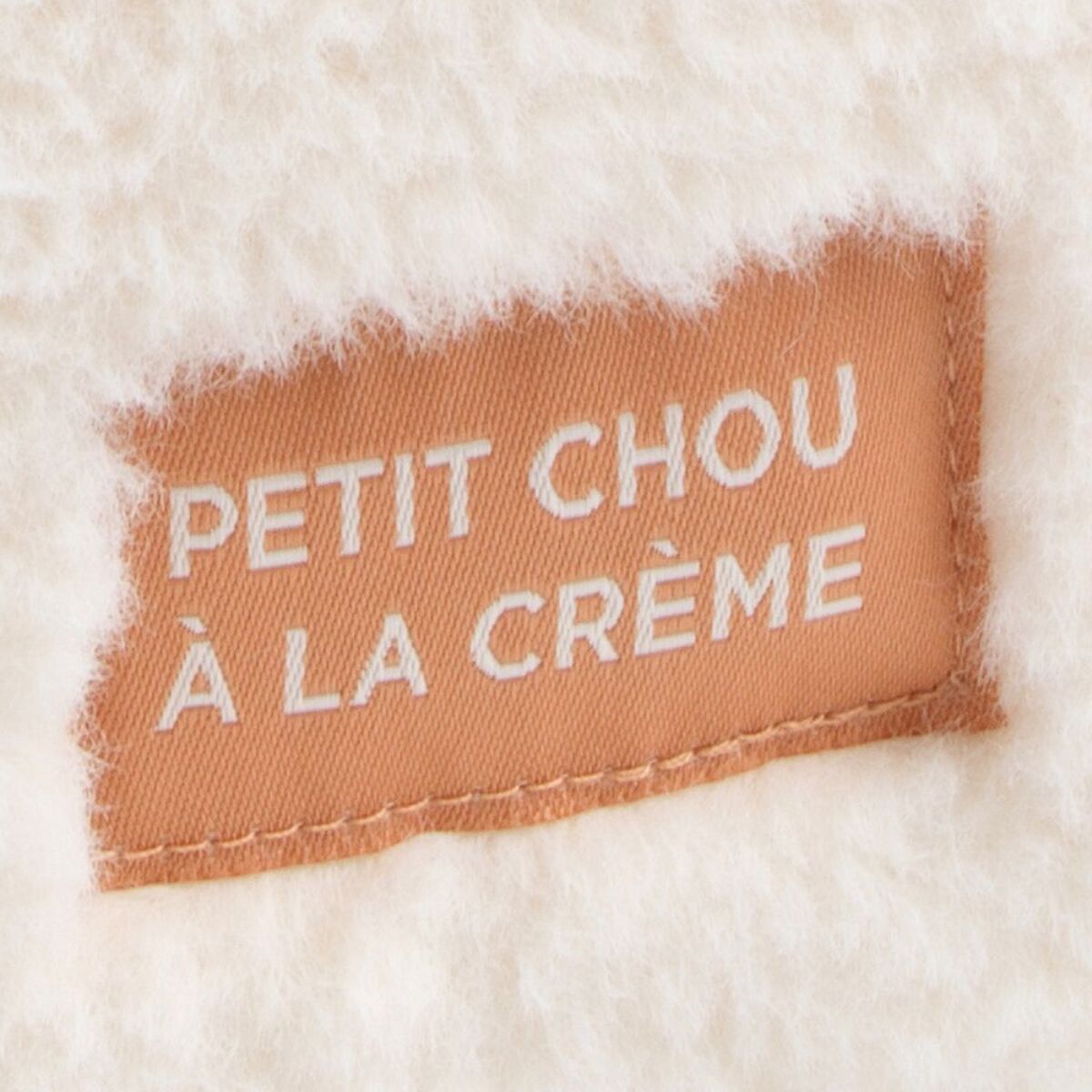 Panière de rangement en sherpa