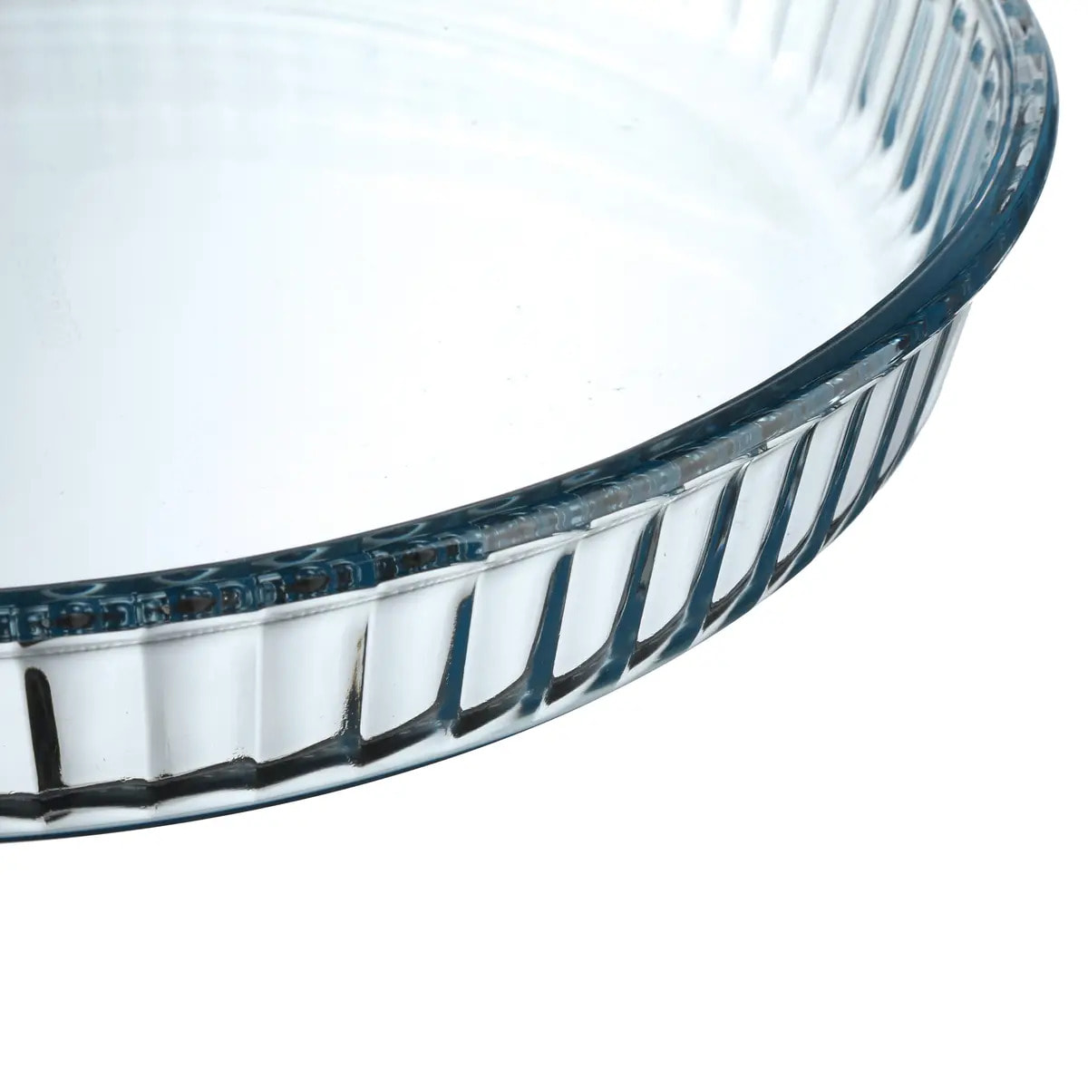 Plat rond en verre D32