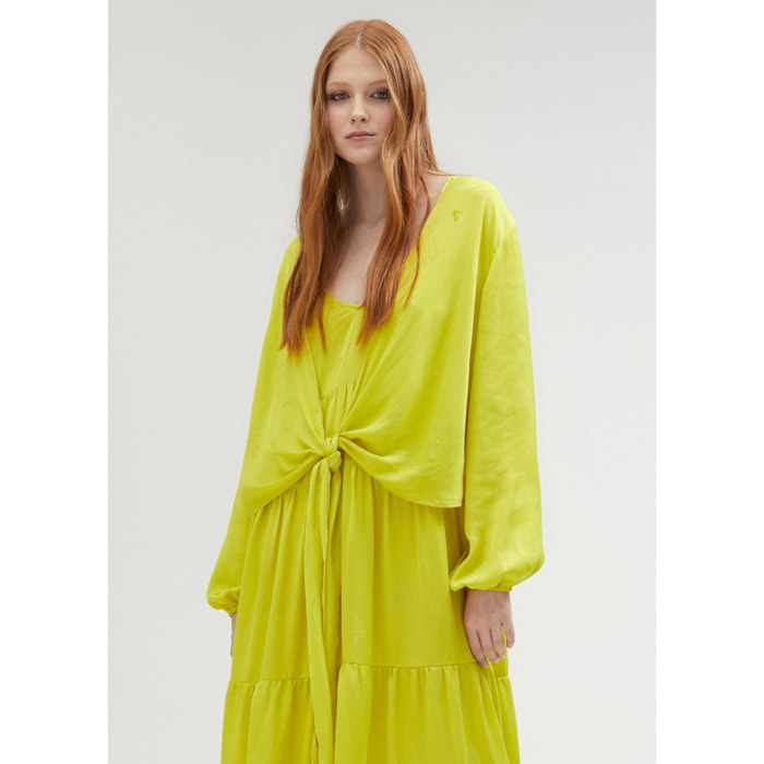 Giacca bolero con nodo