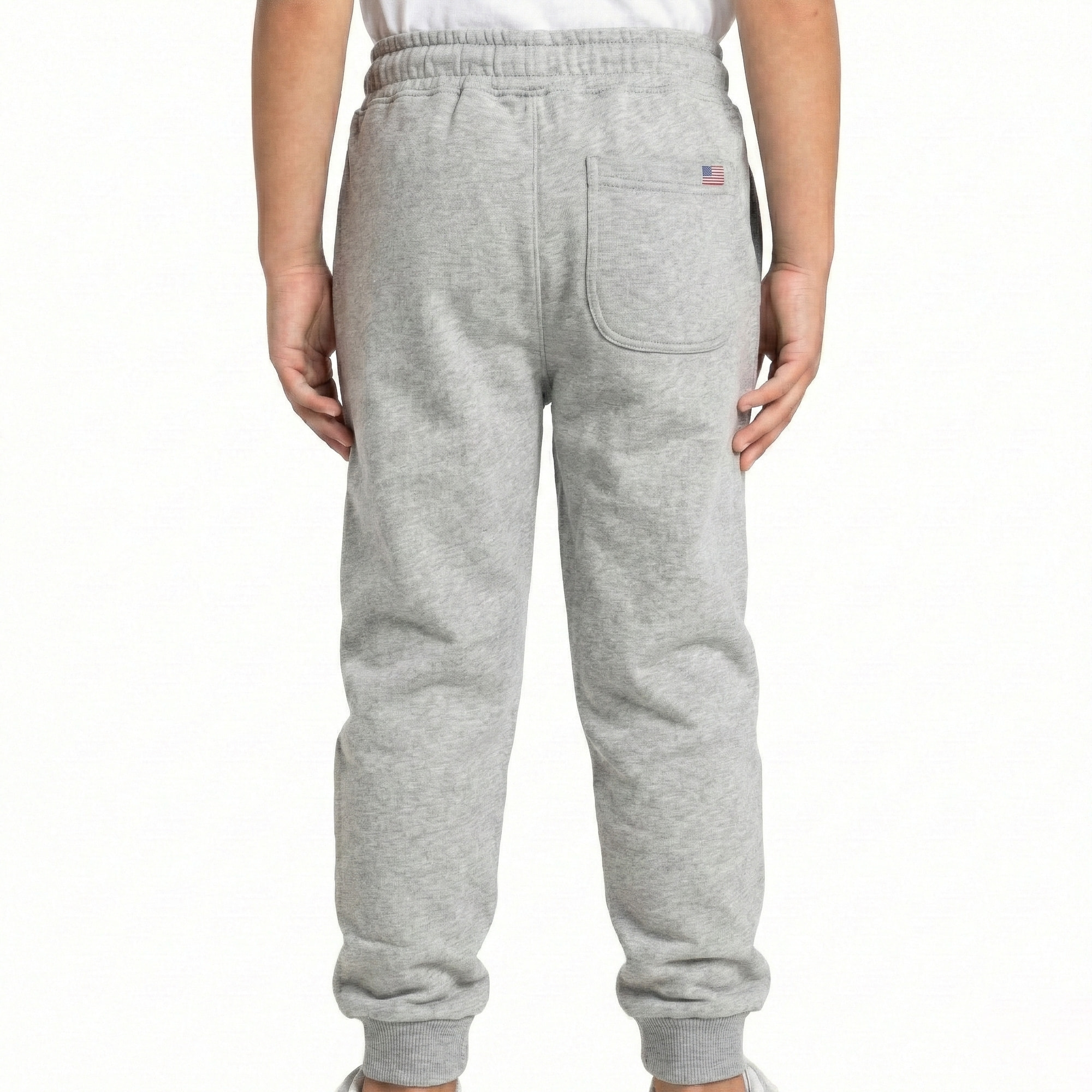 Pantalone felpa con logo stampato inside brushed