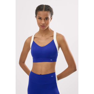 Reggiseno sportivo Blu