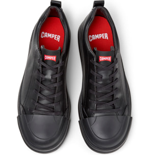 Sneakers - CAMPER Junction Runner - Nero - Pelle liscia