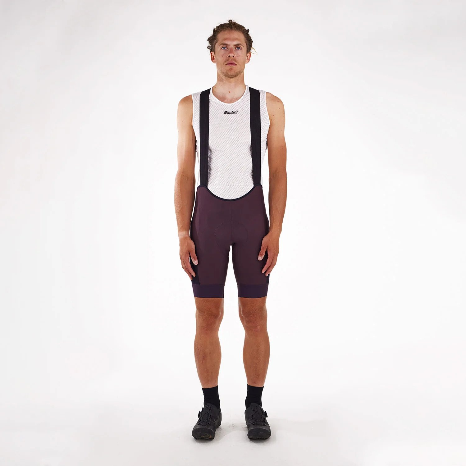 Gravel Men's Bib Shorts - Bourgogne