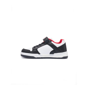 Sneakers da bambino con strap e lacci Leone 1947