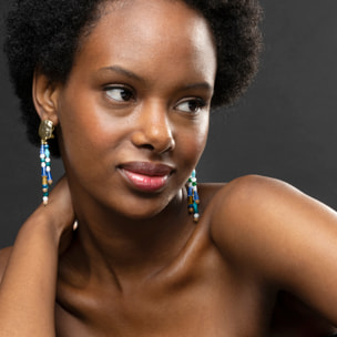 Pendientes Lux by Lux acabados en oro 18k