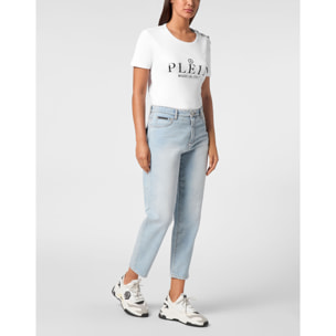 PHILIPP PLEIN Vaqueros Mom Fit HEXAGON