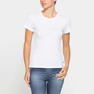 T-SHIRT BASICA IN JERSEY DI PURO COTONE