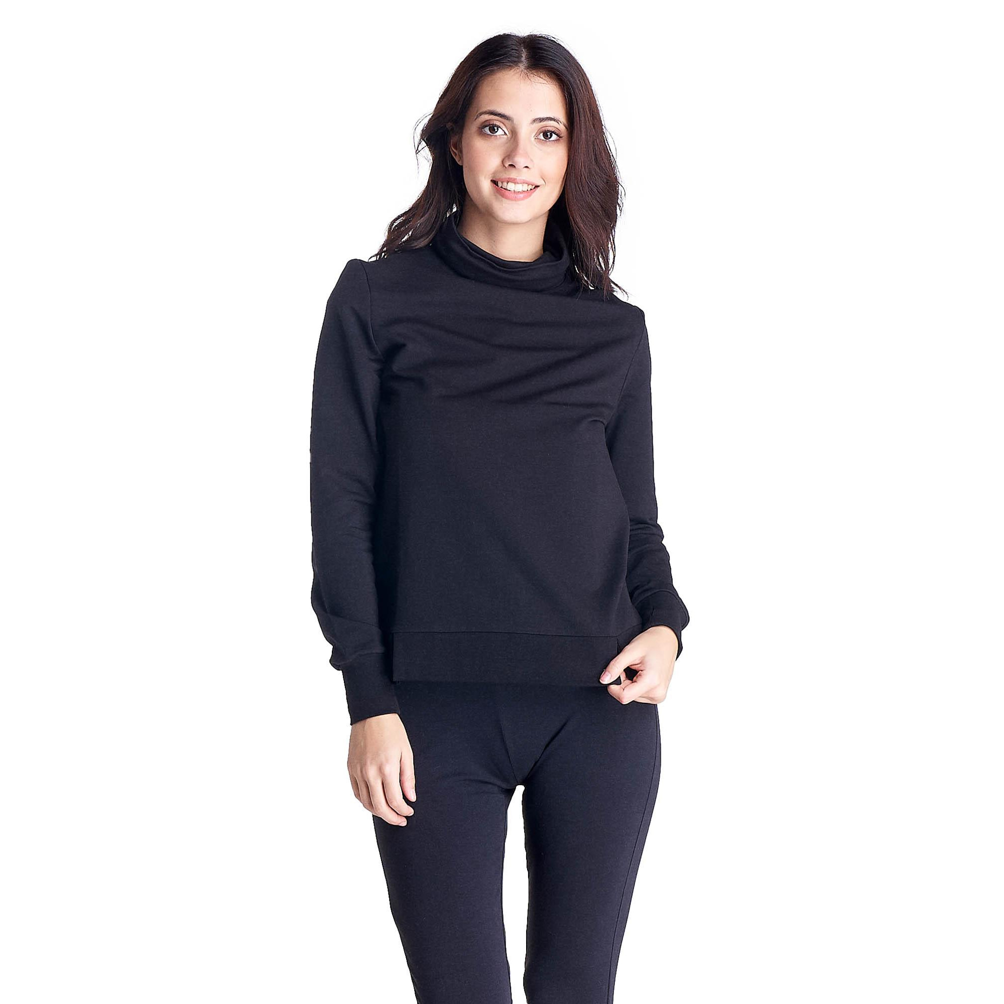 Jersey de cuello vuelto ActiveZone para mujer