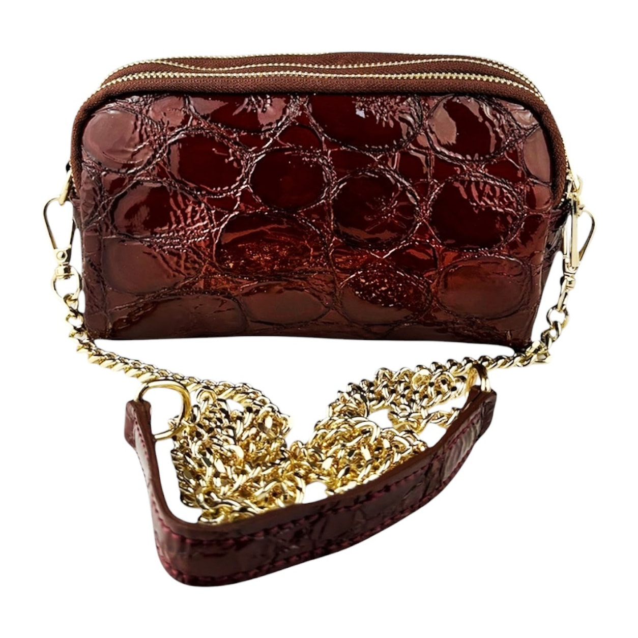 Pochette Cheval Firenze Saint Moritz Marrone