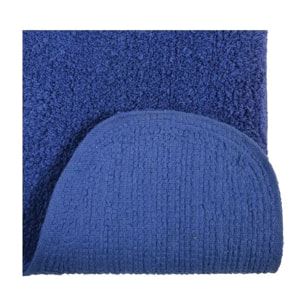 Tapis de bain Coton CAROLINA Bleu Spirella