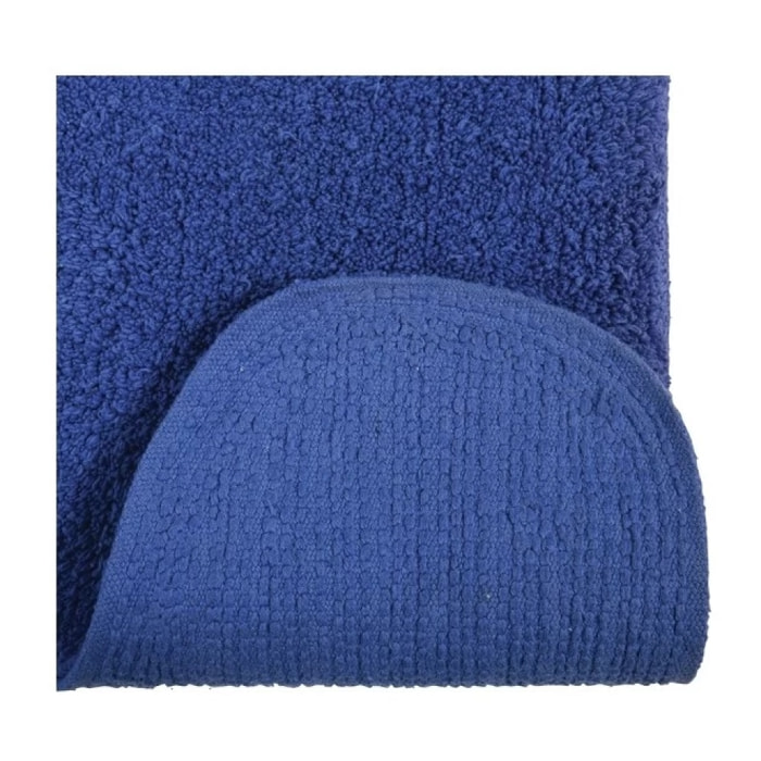 Tapis de bain Coton CAROLINA Bleu Spirella