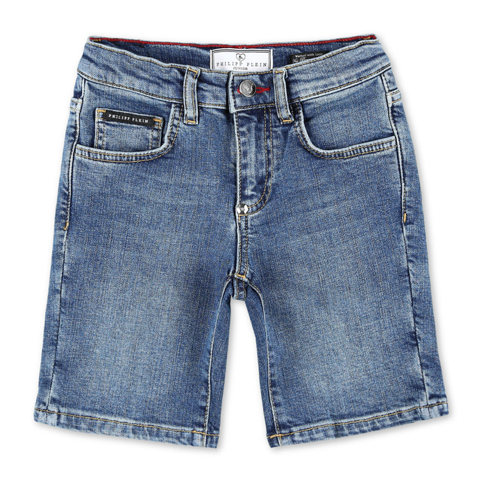 PHILIPP PLEIN Shorts SKULL