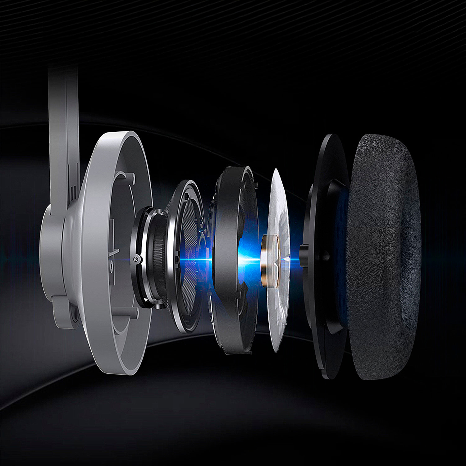 Occhiali da realtà virtuale G07E, angolo di visione di 110° e vista panoramica a 360°. Compatibili con IOS e Android.