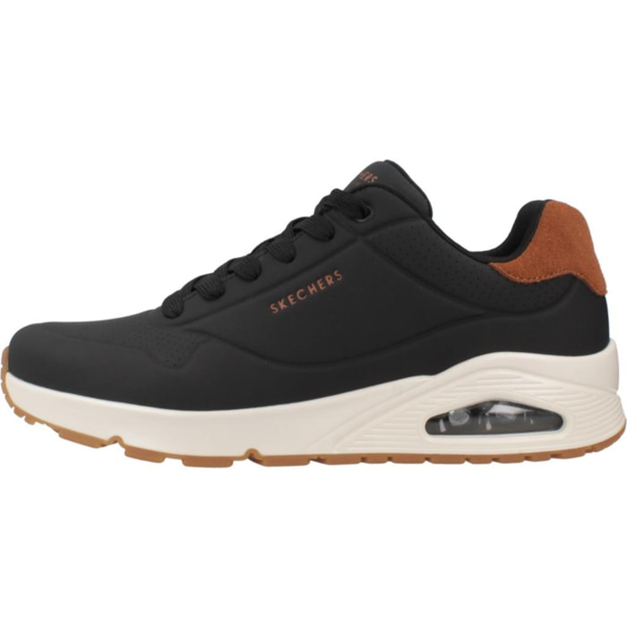 Sneakers De  Hombre Uno - Suited On Air Negro
