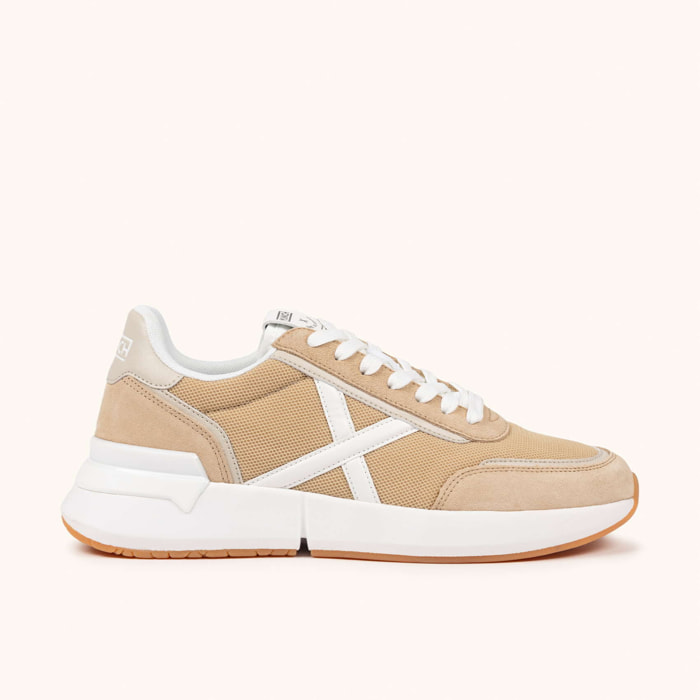 MUNICH VERSUS 119 Sneakers Deportivas Arena y Beige