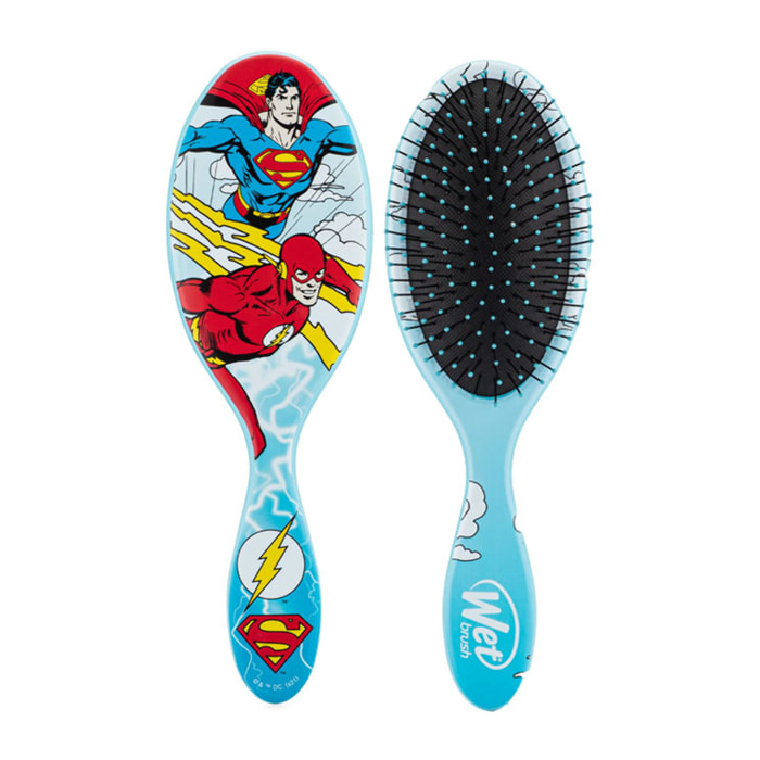 WET BRUSH DC Original Detangler Justice League Supermen And Flash