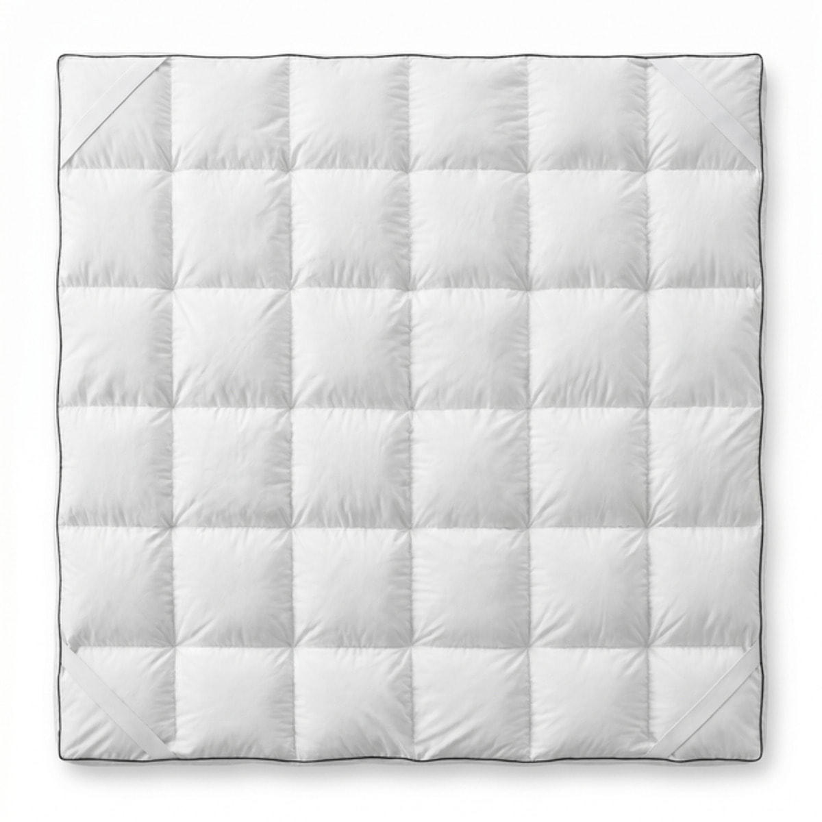 Topper materasso 80x200 + 5 cm, in piumino e piuma d’oca, effetto nuvola ultra soffice, traspirante e termoregolante, con angoli elasticizzati, rivestimento downproof OEKO-TEX, ideale per migliorare comfort e qualità del riposo