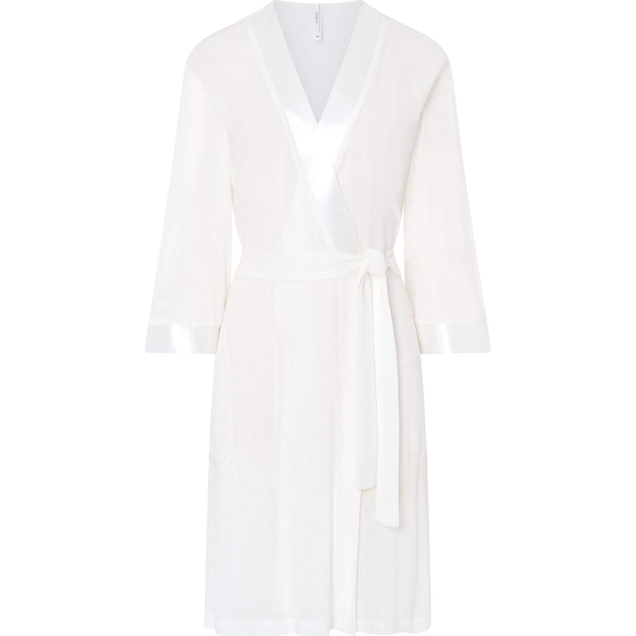 Bata corta mujer viscosa suave y elegante