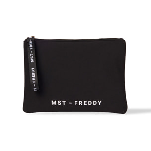 Bustina in neoprene con zip e logo FREDDY MST