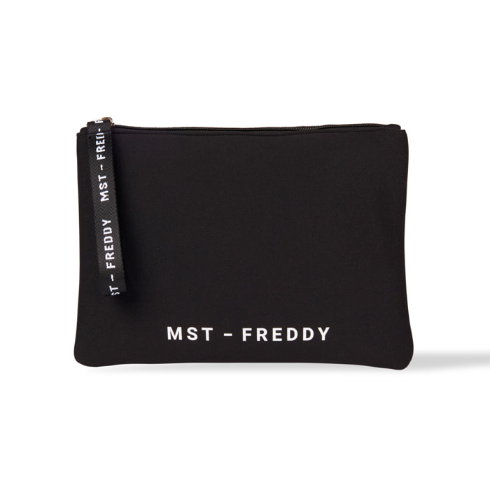 Bustina in neoprene con zip e logo FREDDY MST