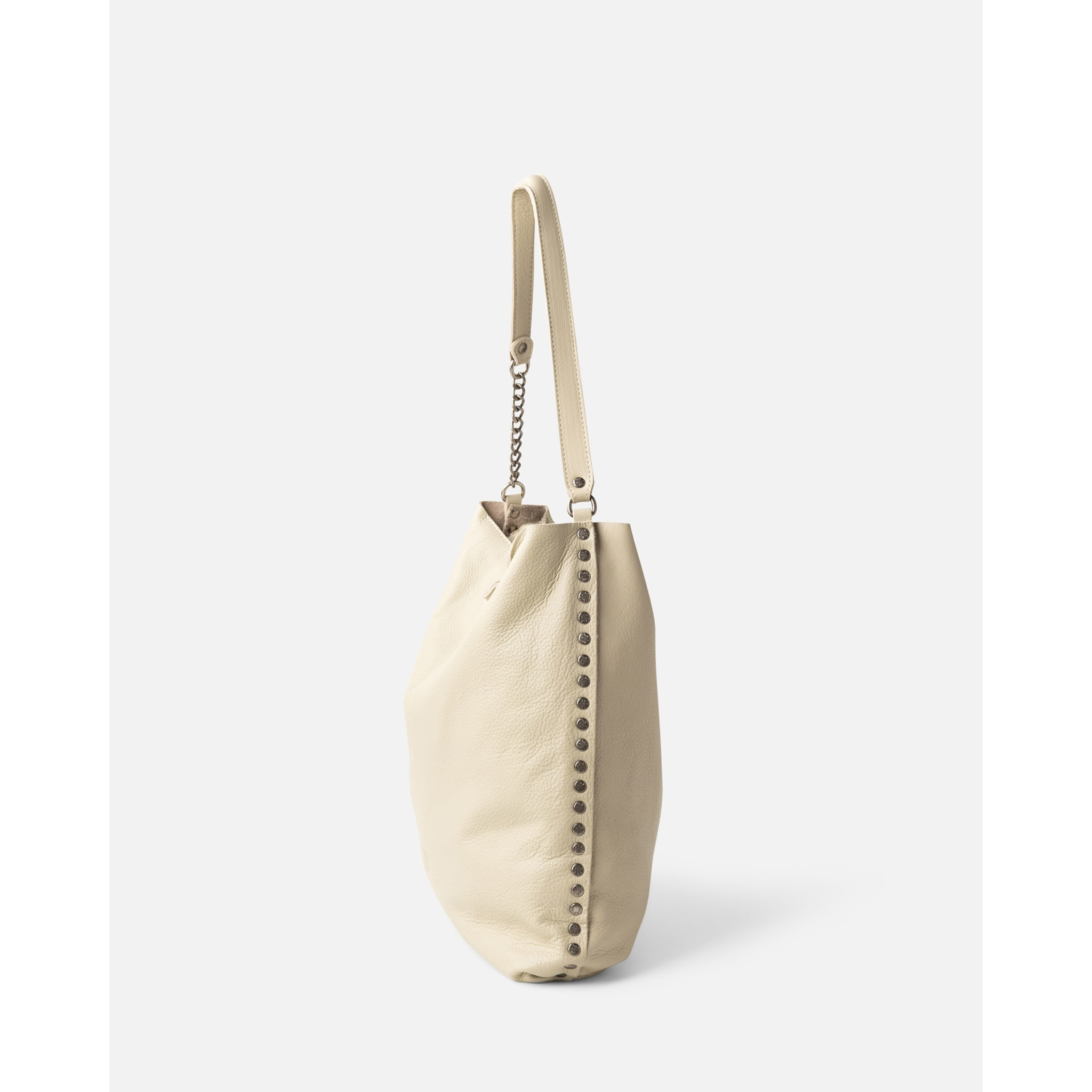 Bolso de hombro BIBA New Orange de piel